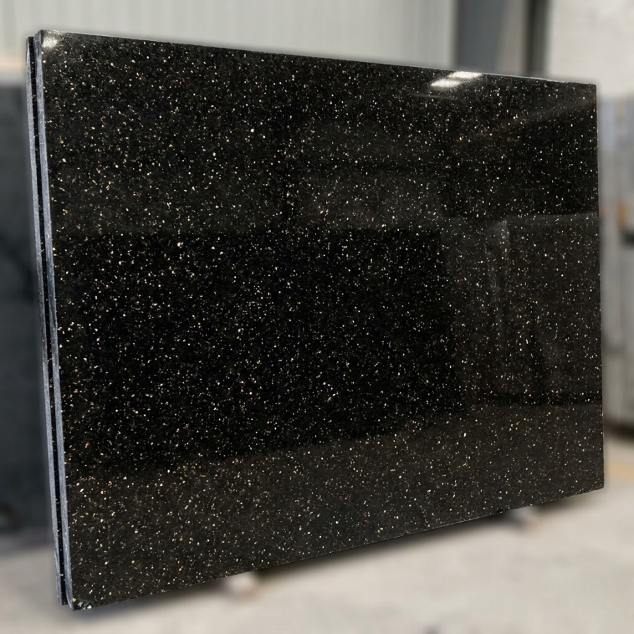 Black Galaxy Granite Stone Slab